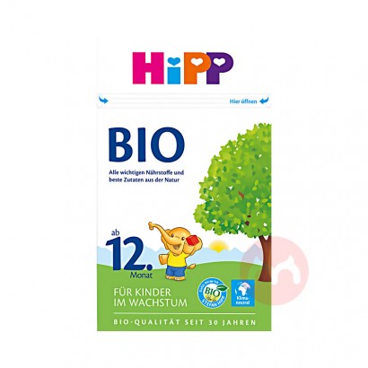 HiPP Bio Milchnahrung Kindermilch, 8er Pack (8 x 600 g)
