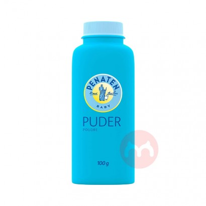 Penaten Puder, Babypuder für ein frisches und trockenes Hautgefühl, Körperpuder für Babyhaut, 100g