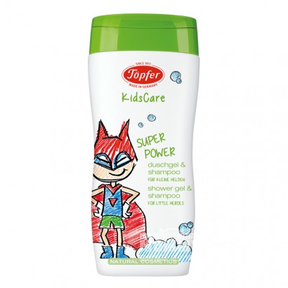 Topfer German chamomile essence apple flavor children's two in one bath shampoo