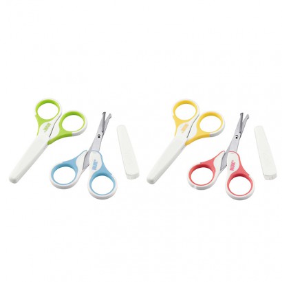 NUK German NUK baby special scissors / nail clipper color random overseas original