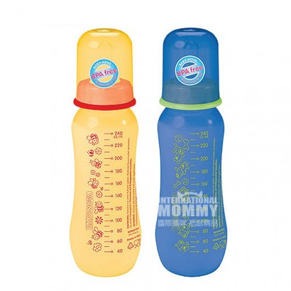BABY NOVA Germany standard caliber PP plastic bottle two piece set 240ml full stage