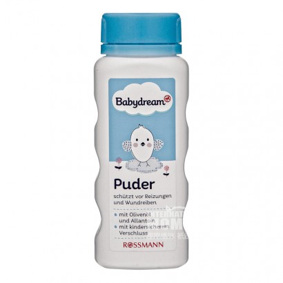 Babydream German baby olive oil talcum powder