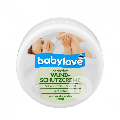 Babylove German Infant sage plus zinc hip cream