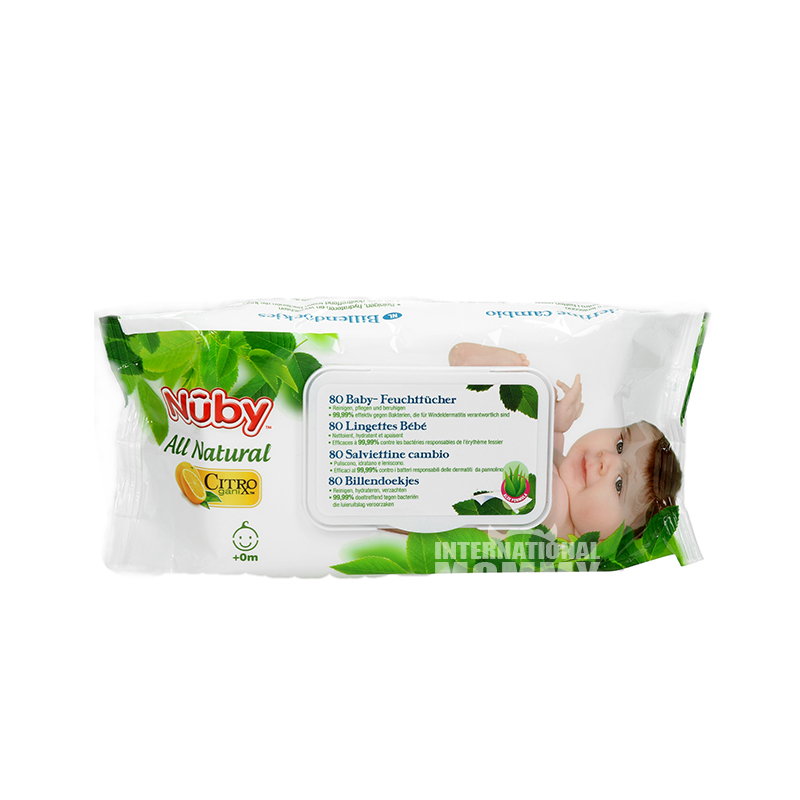 Nuby us Nubi antibacterial wipes 80...