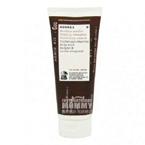 KORRES Greek vanilla cinnamon body ...