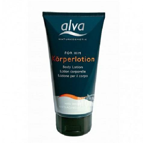 Alva German body milk for men
