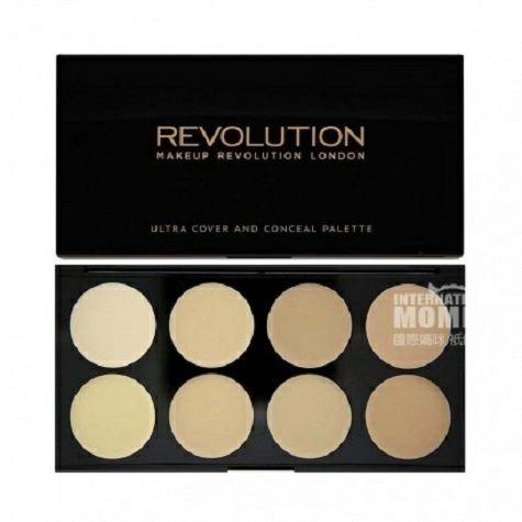 MAKEUP REVOLUTION UK 8-color concea...