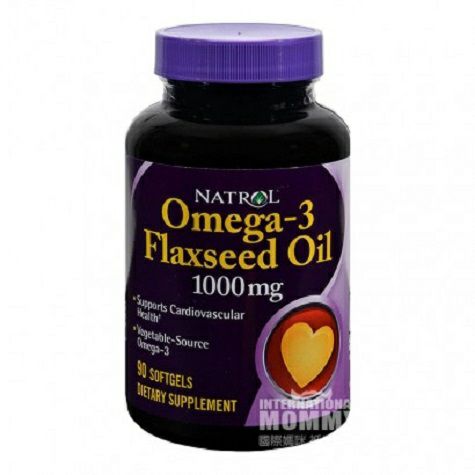 NATROL American flaxseed oil soft c...