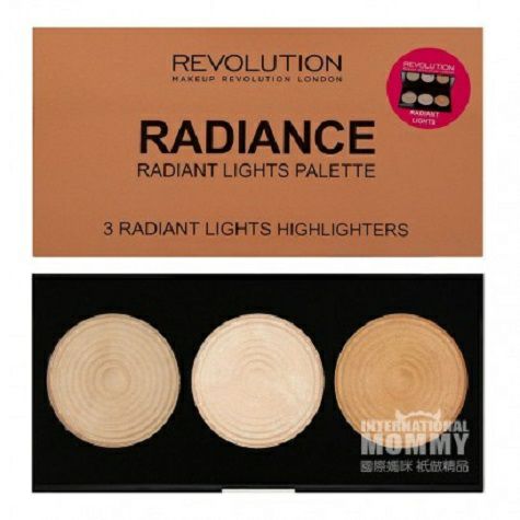 MAKEUP REVOLUTION UK 3-color high-g...