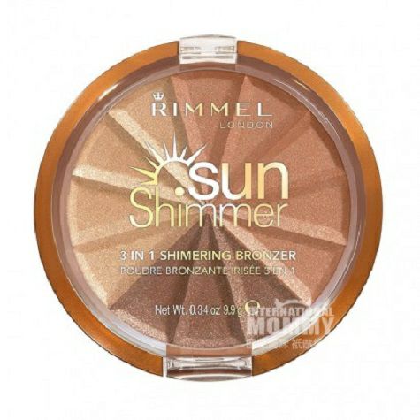 RIMMEL British three-color fine shi...