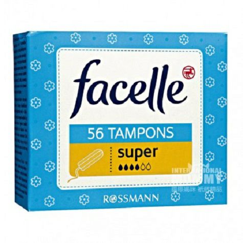 Facelle German built-in tampons wit...