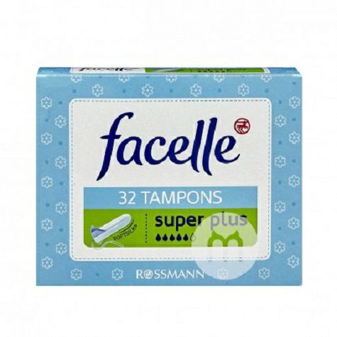 Facelle German built-in tampons wit...