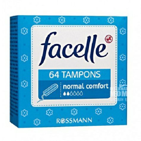 Facelle German built-in tampons wit...