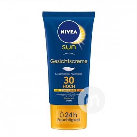 NIVEA German Face Sunscreen SPF30 O...