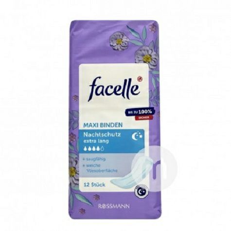 Facelle German ultra-long night san...
