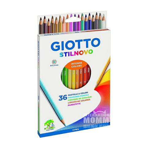 GIOTTO Italy 36-color log oily pain...