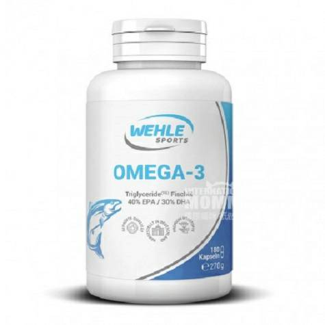 WEHLE SPORTS German Omega 3 fish oi...