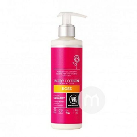 URTEKRAM Danish rose organic body e...