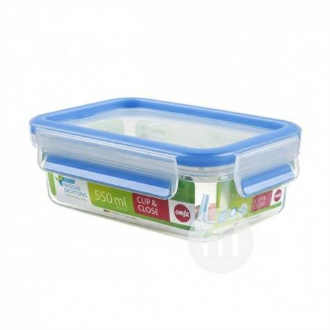 EMSA German square plastic snack bo...