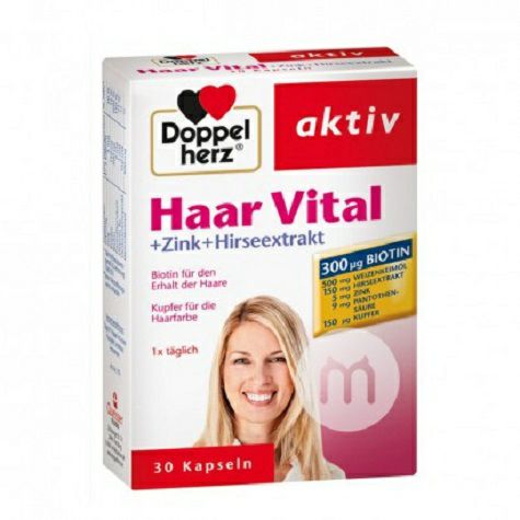 Doppelherz Germany zinc + millet ex...