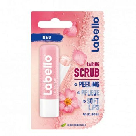 Labello German Rose Lip Scrub Origi...