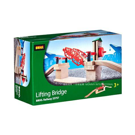 Brio Swedish train series lifting b...