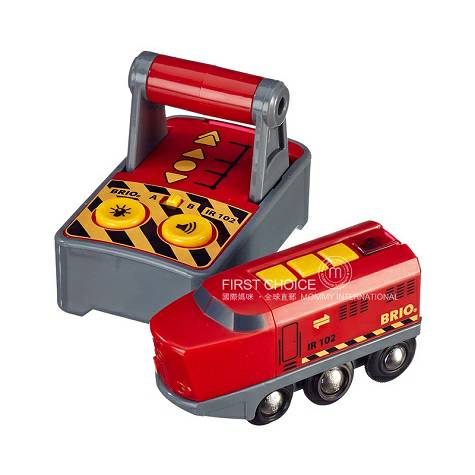 Brio Sweden train series red remote...