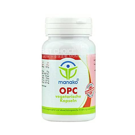 Manako German OPC Vegetarian Capsul...