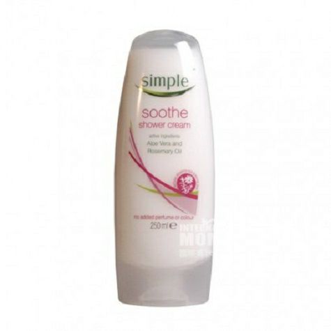 Simple British Soothing Shower Gel