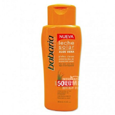 Babaria Spanish Aloe Sunscreen SPF5...
