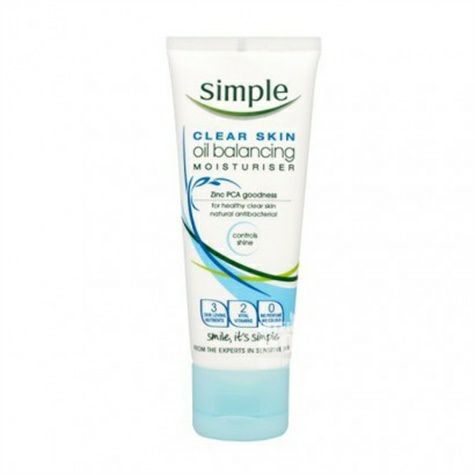 Simple British oily skin repair cre...