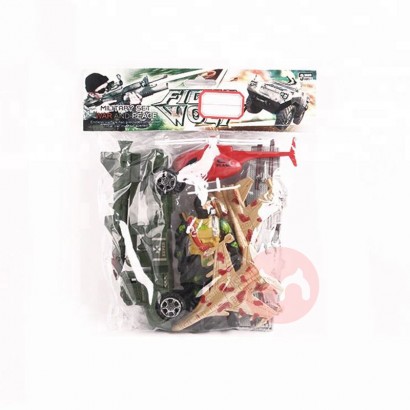 Cheap plastic cheap kid play plastic vehicle soldier military set toys