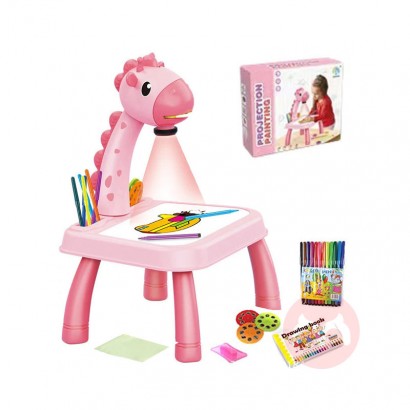 New 3 In 1 Graffiti Educational Toys Children Projection Drawing Board Juguetes De Dibujo Projector Painting
