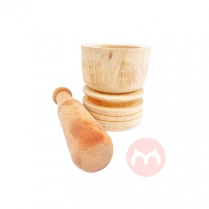 Hadiya noor 100% wood Mortar and pestle Kitchen Manual Garlic Spice Granite Mortar And Pestle With Kitchen  Tabletop Kit