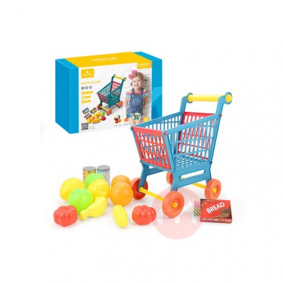 Dropshipping Kidewan toy supermarket truck trolley play set kitchen pretend play food kitchen toy for kids children