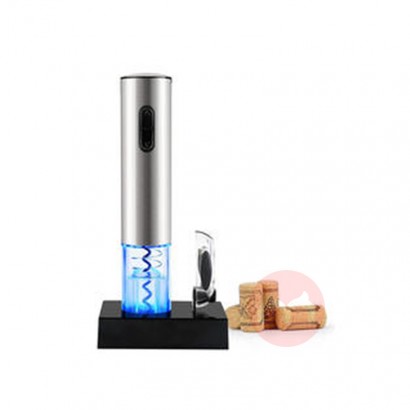Pesinou bulk corkscrew electric rechargeable set metal wine openers injection bottle blue light preserver automatic tabl