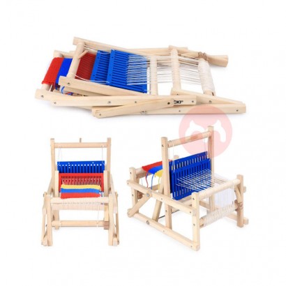 Wholesale traditional hand weaving loom mini DIY knit toy wooden carpet loom