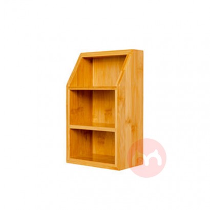 rougan county Bamboo Wood 3-Tier Corner Kitchen Storage Shelf for Desktop Storage use