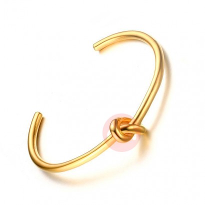 OEM Trendy Round Circular Open Knot...