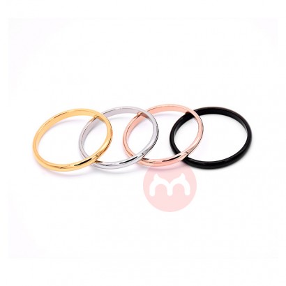 OEM Titanium Steel Rose Gold Rings ...