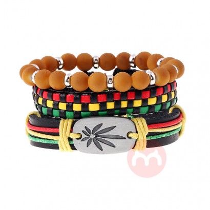 OEM Trendy Red Yellow Green Braided...