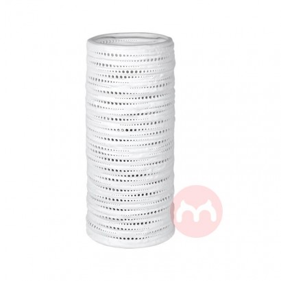 Newest cylinder porcelain led light Indoor lighting bedside table lamp battery operated table night lamp