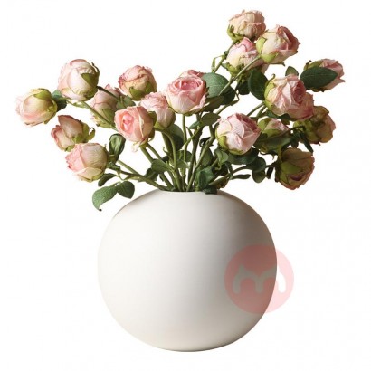 MSA Modern vase home decoration European style simple decoration elegant table round ceramic vase