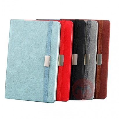 Academic A5 Printed Logo Monthly Planner Journal Hardcover Notebook Customized Diary 2021 Daily PU Leather 100 Sheets