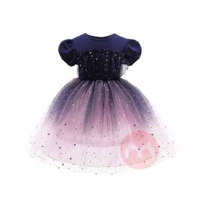 LZH Girls Birthday Party Princess Dress Children Clothes Kids Formal Prom Evening Dresses