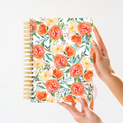 My Hot Book Colorful Fashion Notebook Office Stationery Journal Spiral Notebook Custom Logo