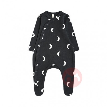 JINXI Organic cotton jumpsuit with children one-piece printing