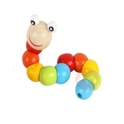 Colorful insect children s puzzle wooden toys