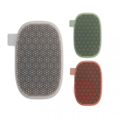 Wonderful Food Grade Double Sided Silicone Dishwashing Brushes Not Easy Touch Oil Rags Kitchen Pots Bowls Brush Househol