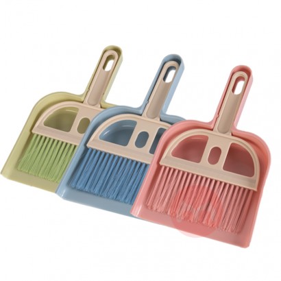 Zhunjie Mini Cleaning Brush Small Broom Dustpans Set Desktop Sweeper Garbage Cleaning Shovel Table Household Cleaning To